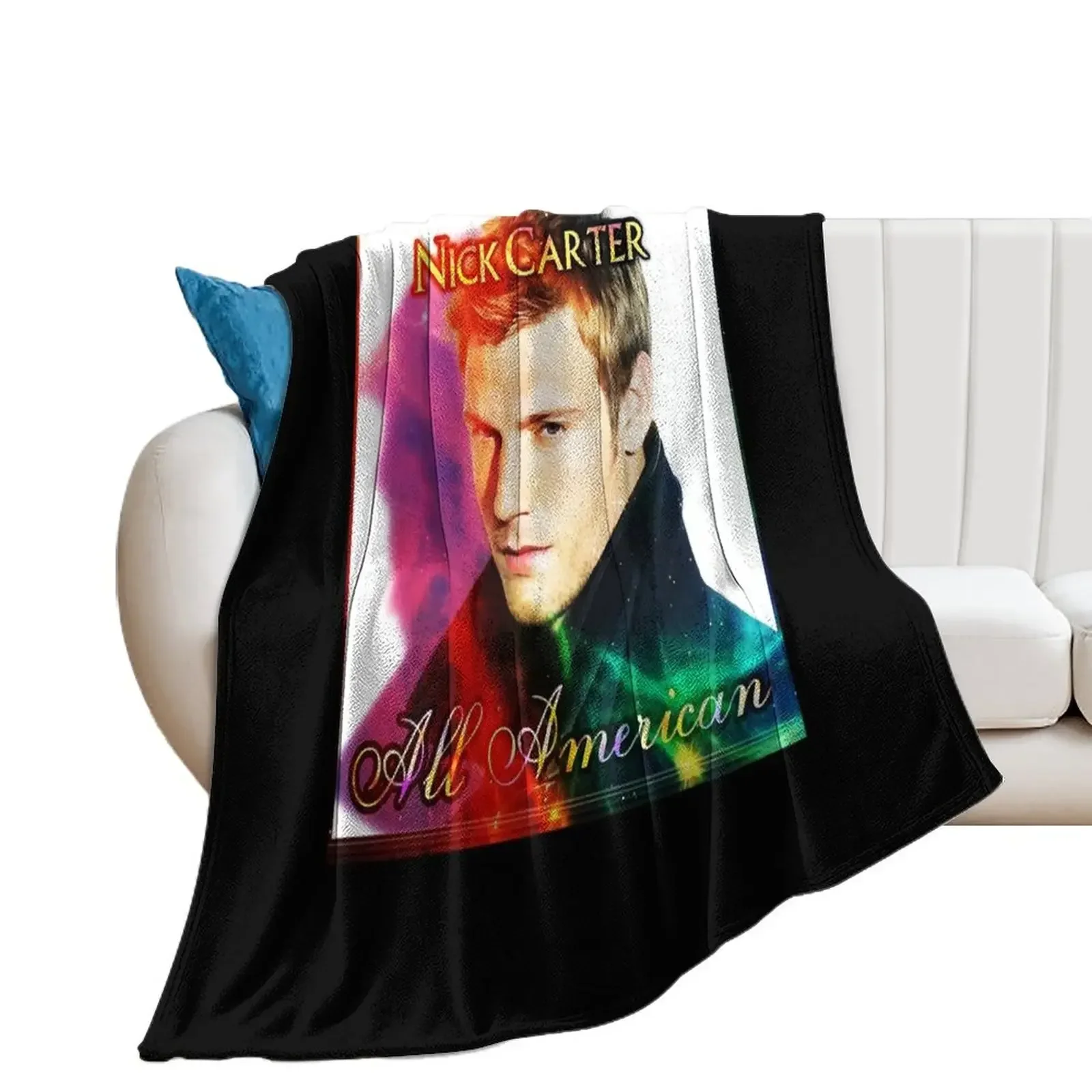 

Special Singer Man Country Nick Carter Redeki Trending Seller Throw Blanket Picnic for babies Blankets