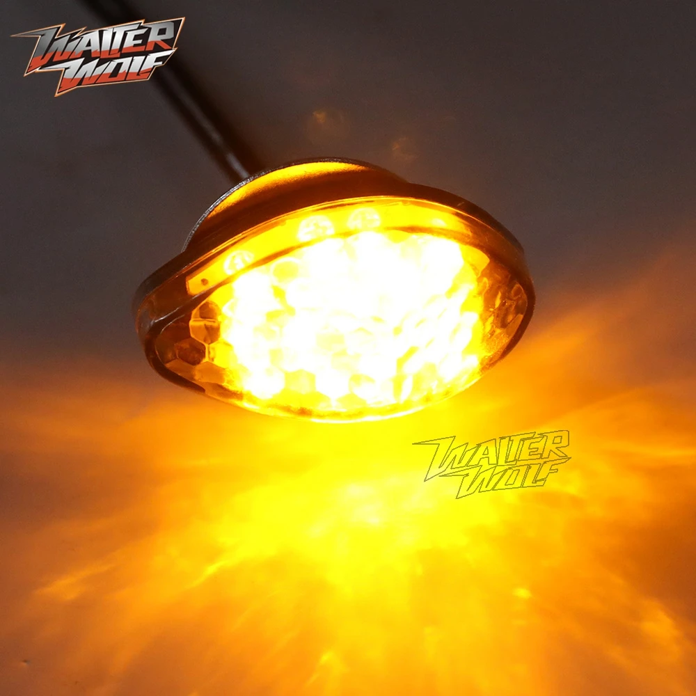 Motorcycle Smoke LED Turn Signal Flasher Blinker Light For Honda CBR 600RR 1000RR Fireblade CBR600F CBR600F4 CBR600 RR F F4