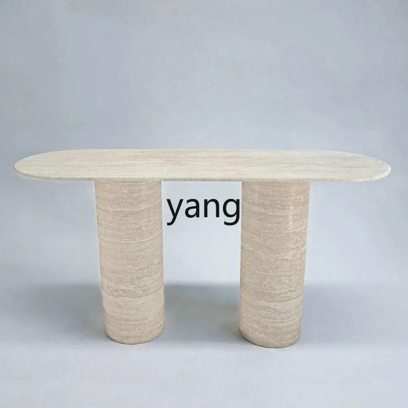 LTT Nordic marble entrance table Modern simple light luxury corridor aisle entrance entrance platform