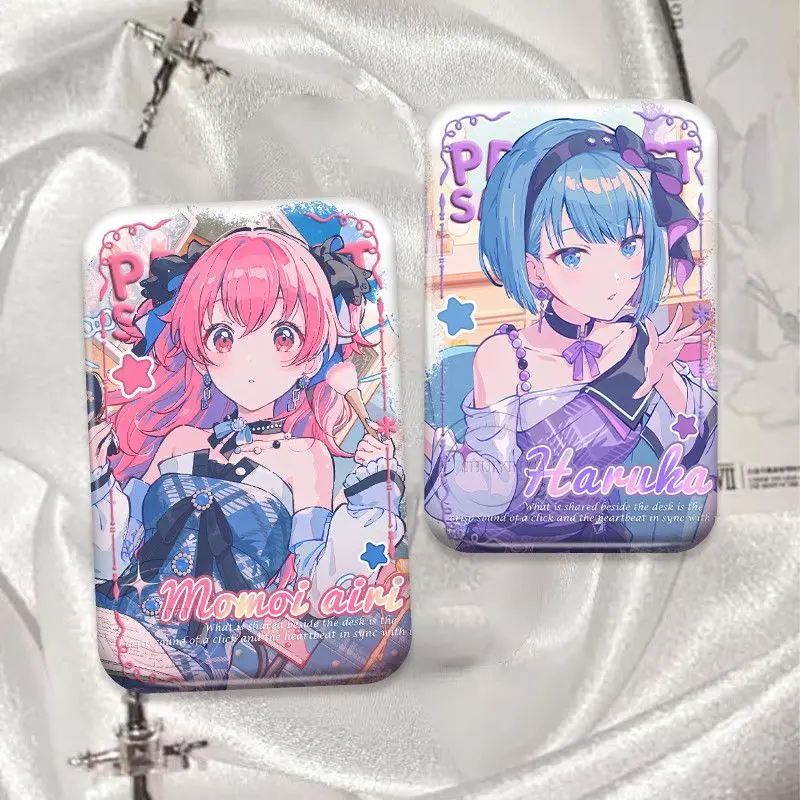 Hinomori Shizuku Momoi Airi Anime Badges Pins Kiritani Haruka Women Brooch Cartoon Kawaii Cosplay Brooches for Bag Accessorie