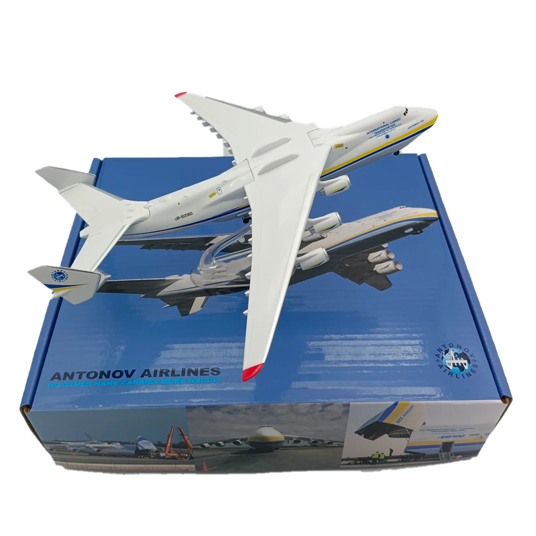 1:400 Scale AN225 Large Transport Aircraft Antonov Ukraine Soviet Russia Spaceship Model Finished Product Model Decoration