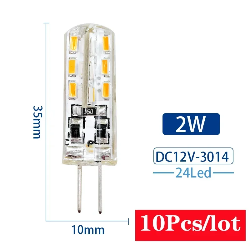 LARZI 10 Teile/los G4 LED 2W 3W 4W 5W 7W 9W AC DC 12V 220V Ersetzen 10w 20w 30w Halogenlampe Licht 360 Strahlwinkel Weihnachten Led-lampe lampe 4