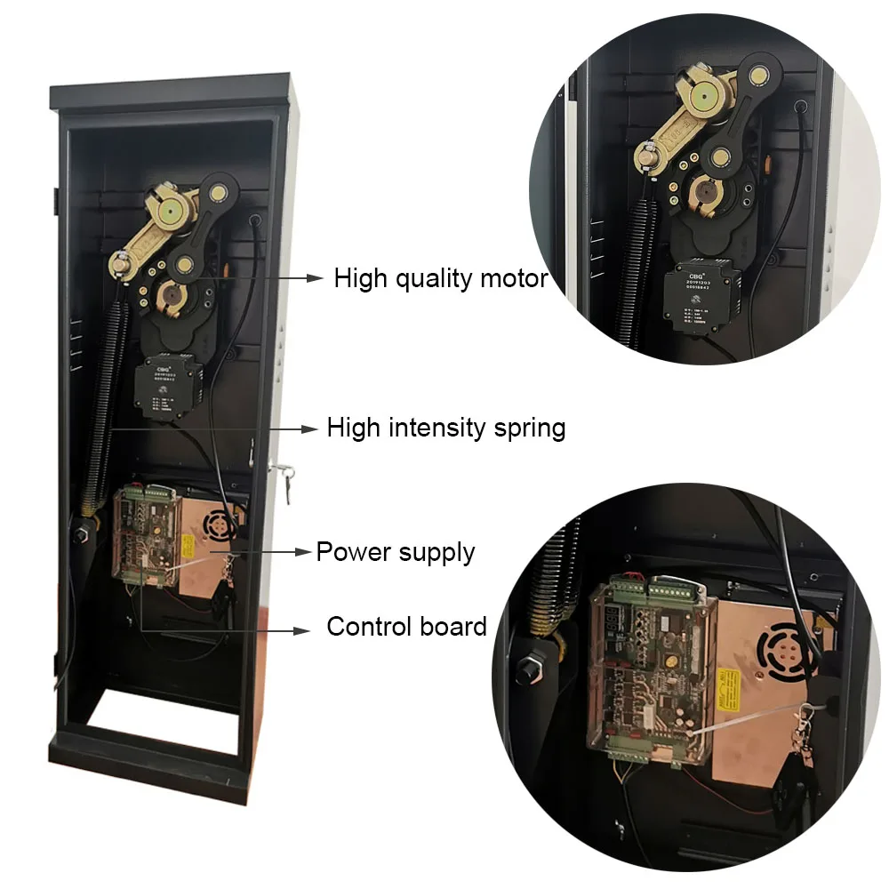 Automatic Boom Barrier Turnstiles Efficient Access Control Gate