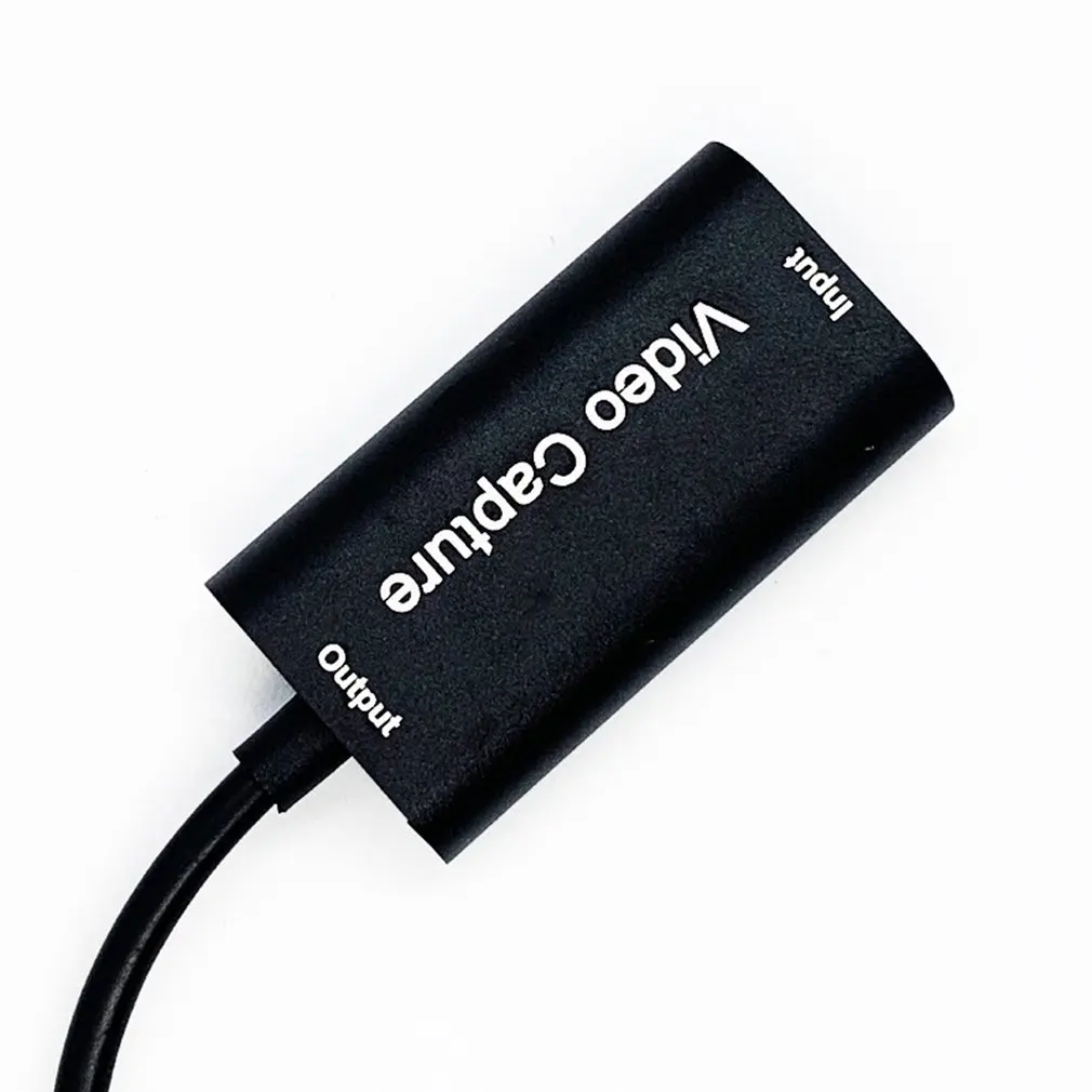 Video Capture Card USB2.0 1080P 2K HDMI-compatible Video Grabber Record Box For Macbook PC Game Camera Recording Live Streaming