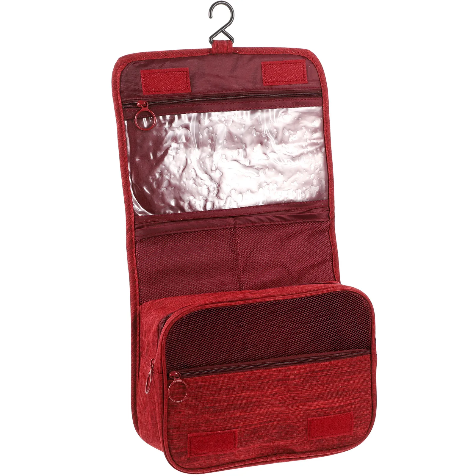 Hanging Travel Toiletry Bag Large Capacity Foldable Lightweight Organizer for Makeup Skincare Toiletries Camping Trip