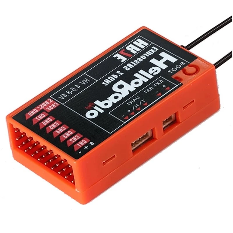 ABUM-HR7E ELRS PWM Receiver 2.4Ghz For Fixed Wing RC FPV Drones- High Sensitivity Long Range RX Expresslrs CRSF Interface B - view 6