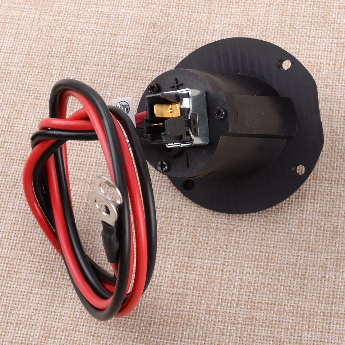 36V 48V Electric Golf Cart Charger Receptacle Charging Socket Fit for Yamaha Star Car Black