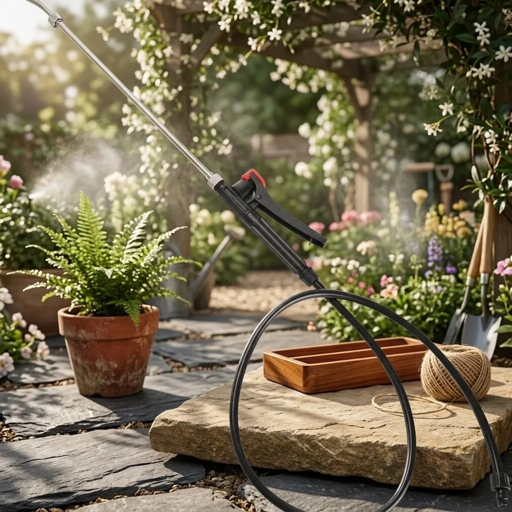 Replacement Spray Rod and Components for Portable Sprayer Compatible with Common Garden Cleaning Sprayer Models