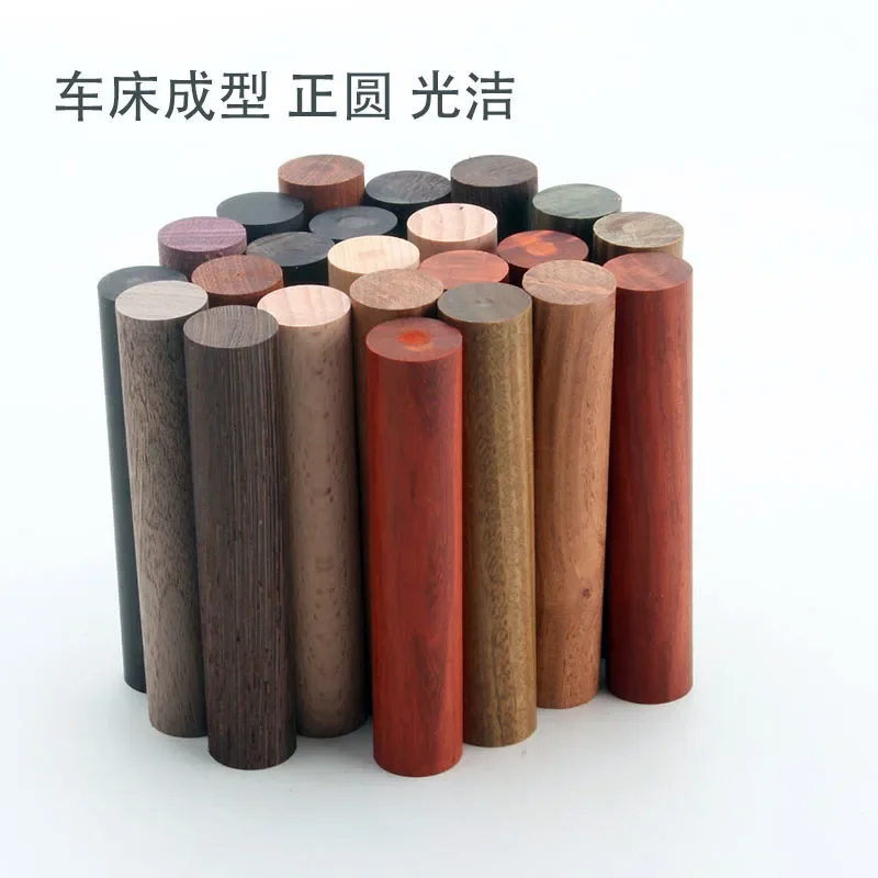 100*20mm Wood Dowel Pins wood lumber turning blanks pen making round stick Customized size Woodworking DIY Pieces