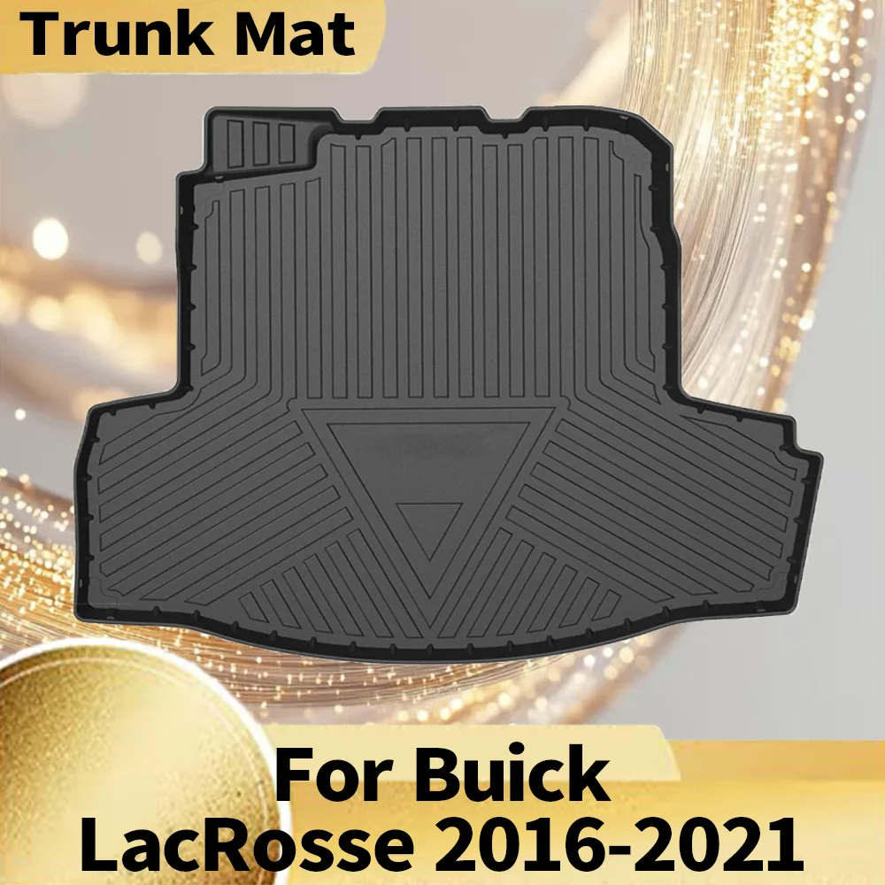 

Автомобильный грузовой вкладыш для Buick LacRosse 2016-2021, всепогодные нескользящие коврики из ТПЭ, водонепроницаемые коврики для багажника, аксессуары для ковров багажника