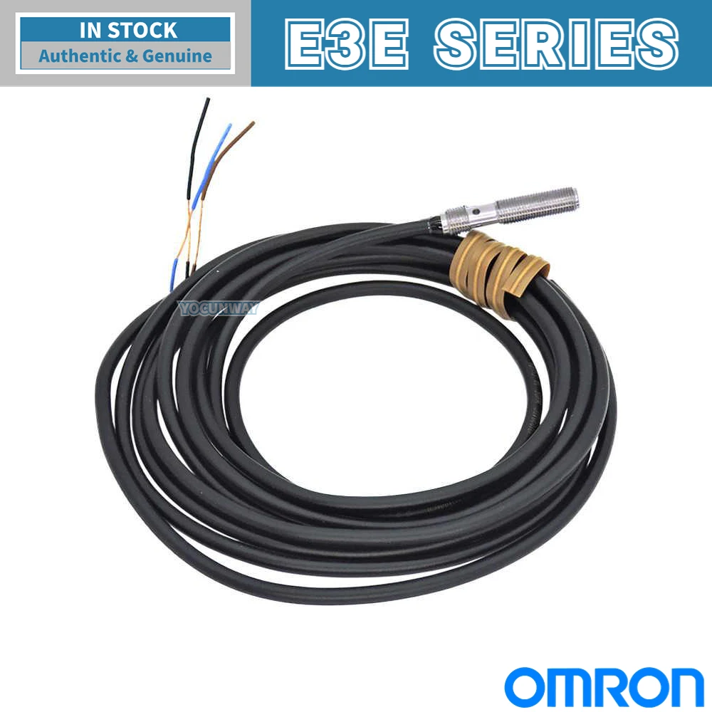 OMRON Proximity Sensor E2E-S Series Authentic Original for Industrial Automation - Various Models including S05N03 WC C1 C04N03