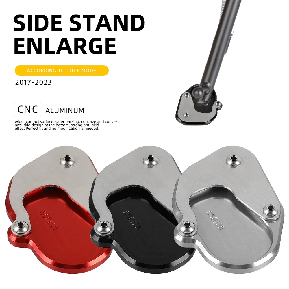 

Motorcycle Kickstand Extension Foot Side Stand Enlarger Pad Plate For BMW F850GS F 850 GS F750GS F850 GS F 750 GS 2018-2023 2024