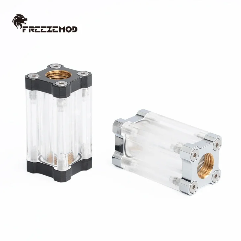 FREEZEMOD Compuiter Wasserkühlungs-Kupferfilter, PC-Flüssigkeitsfiltration, 40-Mesh-einseitiger Filter