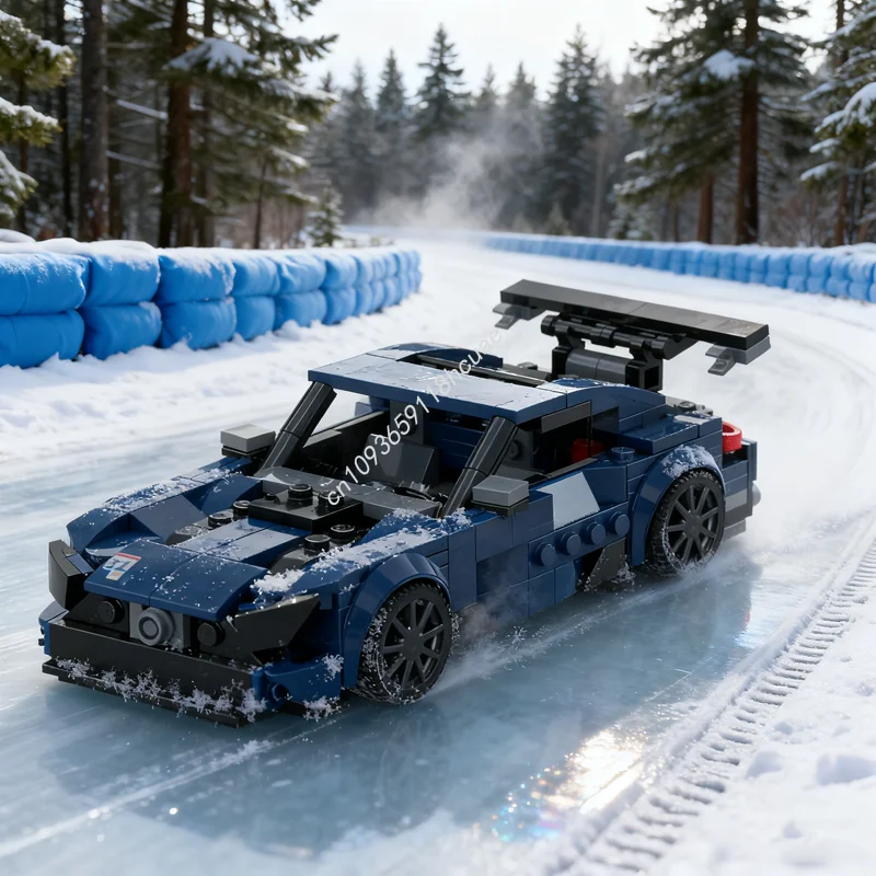 

294pcs MOC Mercedesesed GT Black Series Alt Model Building Toys Blocks Construction DIY Creative Education Christmas Gifts Brick