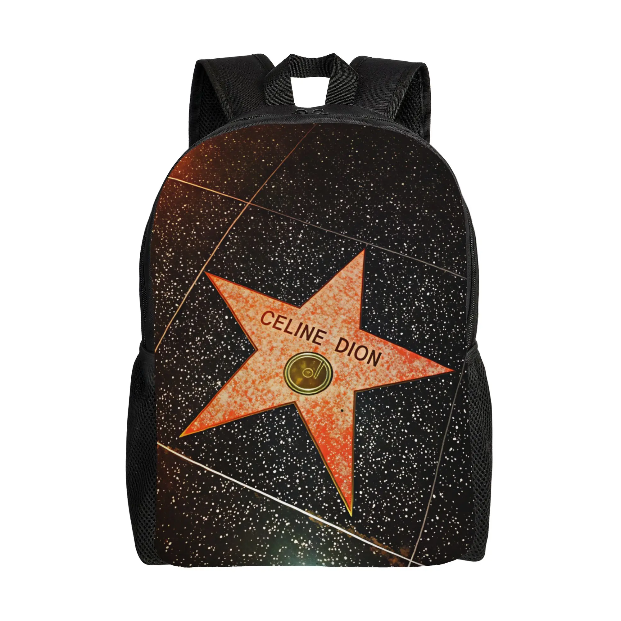 Celines Dions Paris 2026 Backpack  Style Backpacks Boy Cycling Pattern School Bags Colorful Rucksack