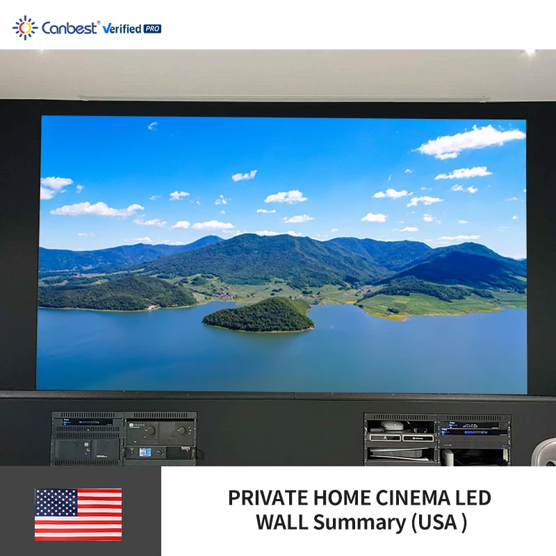 داخلي P1.25 1.25 مم P1.2 1.2 مم 4200X2362.5 مم 13.77FtX7.75Ft شاشة عرض فيديو جدارية خاصة للسينما المنزلية في الولايات المتحدة الأمريكية