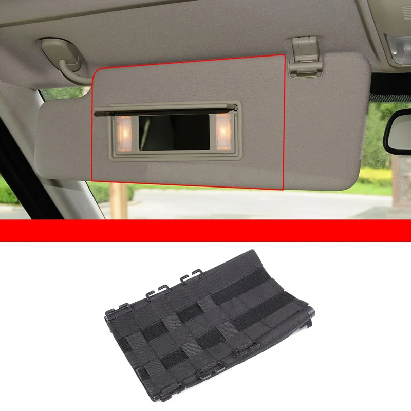 Car Interior Accessories Main Driver Sun Visor Storage Bag Sunglass Etc Storage And Finishing For Land Rover Discovery 4 2010-16