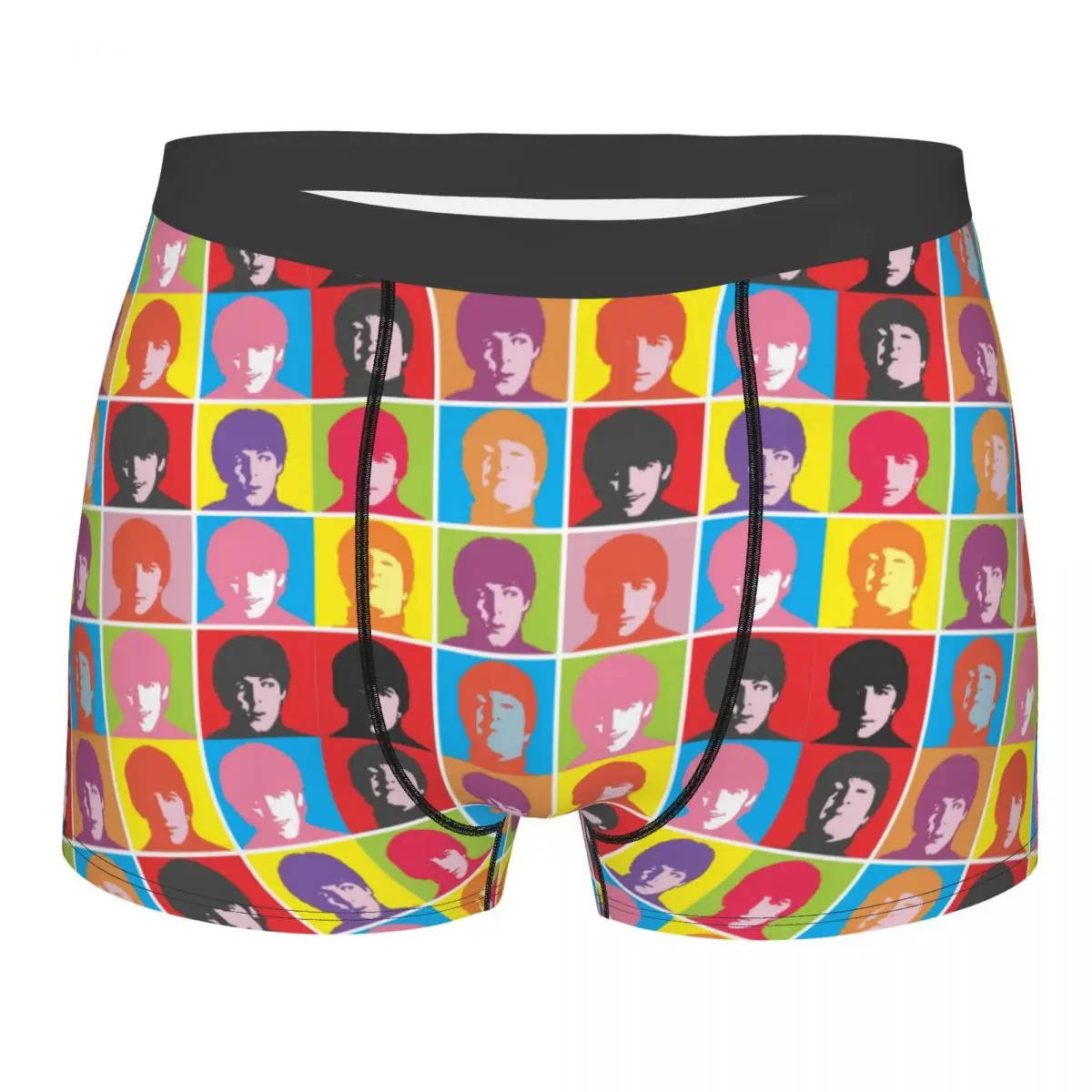 

Custom Male Fashion Heavy Metal Rock Beatles Men's Underwear Boxer Briefs Breathable Shorts Panties Underpants