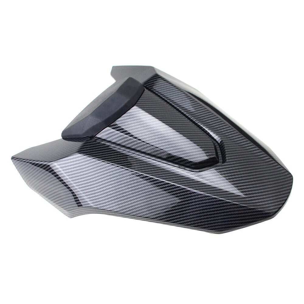 MTKRACING-Tampa do assento traseiro com almofada de borracha, acessórios de motocicleta, HONDA CB650R, CBR650R 2018-2023