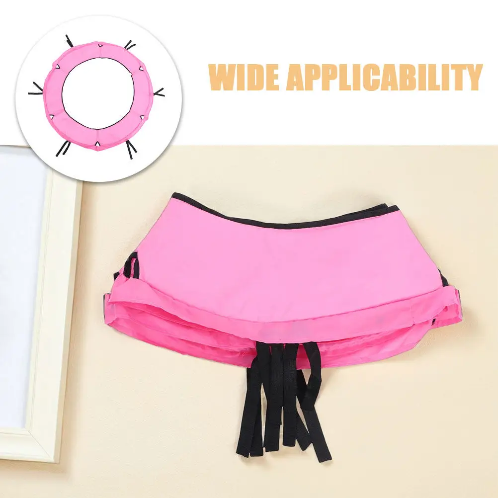 Waterproof Oxford Cloth Trampoline Safety Cover Round Edge Protector for Kids Soft Foam Cushioning Frame Spring Guard Indoor