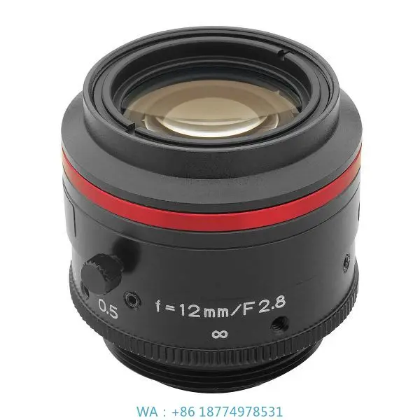 8JC5MC with Anti-Reflective Coating for  Optical Instruments JC5MC Series 8mm 2/3" 5MP C-Mount OEM Industrial Lens LM