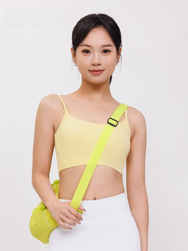 

Женский спортивный бюстгальтер Tea Beau Sports Ba Beau для фитнеса, бега, йоги и пилатеса, тонкий, летний, из нейлона и спандекса