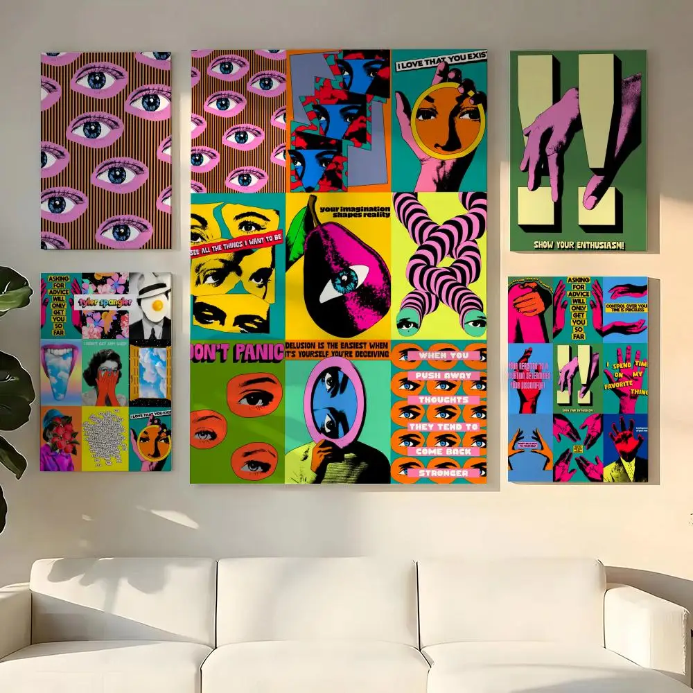 Póster de Lienzo Eco HD para Pintura y Caligrafía, Arte de Pared con Marco Interior |   Decoración de pasillo Arthritis T-Tyler Spangler