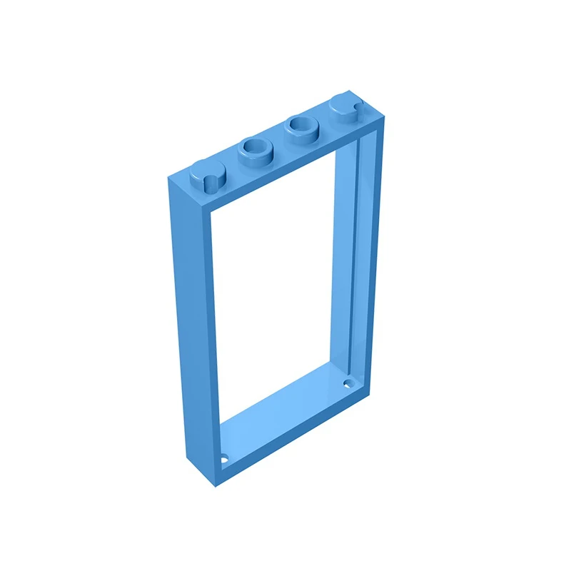 Gobricks GDS-874 Door, Frame 1 x 4 x 6 with 2 Holes compatible with lego  60596 30179 Assembles Building Blocks Technical  toys