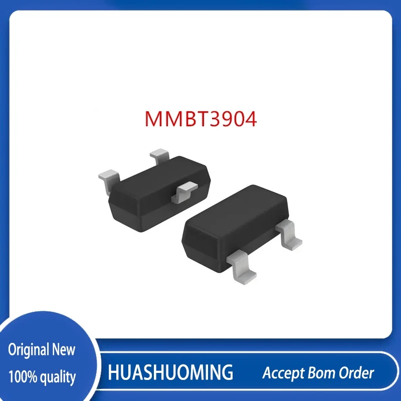 100Pcs/Lot  MMBT3904  1AM     MMBT3906 2A  BOM  MMBT4403  MARKING CODE 2T   SOT-23