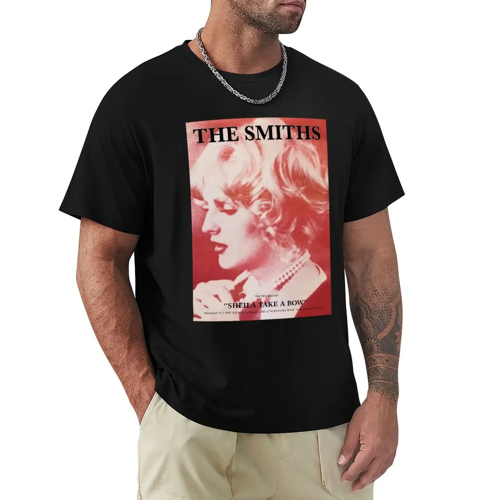 

Funny Gifts For Sheila Take A Bow Poster The Smiths Gift For Fans T-Shirt customs design your own graphic shirts mens clothes