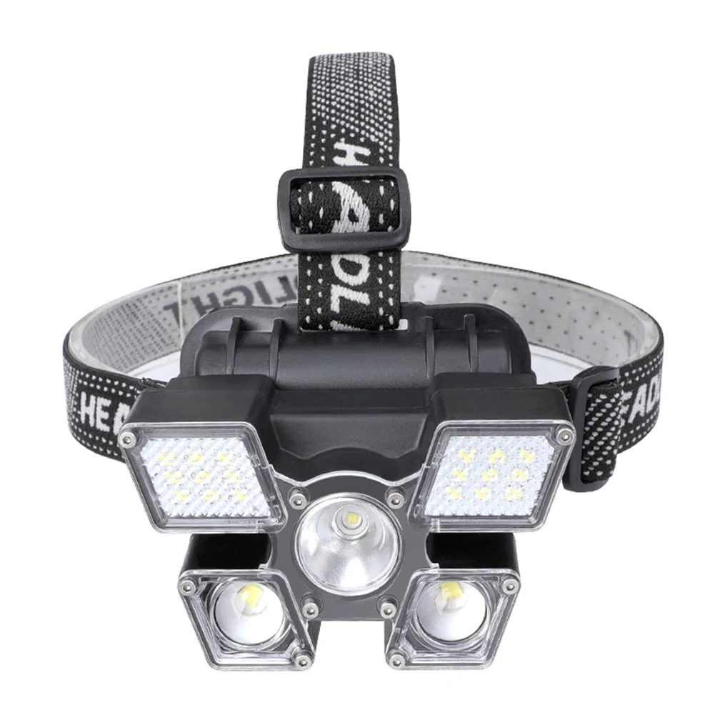 Outdoor Led Headlights Night Fishing Lights High-Power Headlights COB Headlight Rechargeable Fishing Headlight US