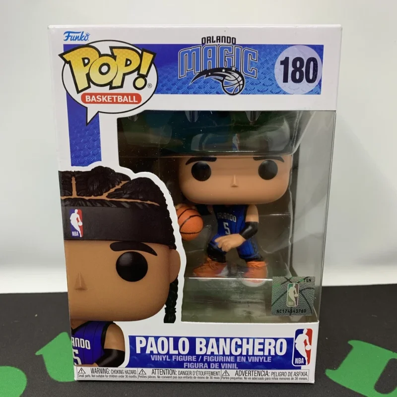 Funko Pop Original! NBA Orlando Magic Paolo Banchero Vinyl Figure Figurine Doll Model Collectible Gift Toy for Boys - view 2
