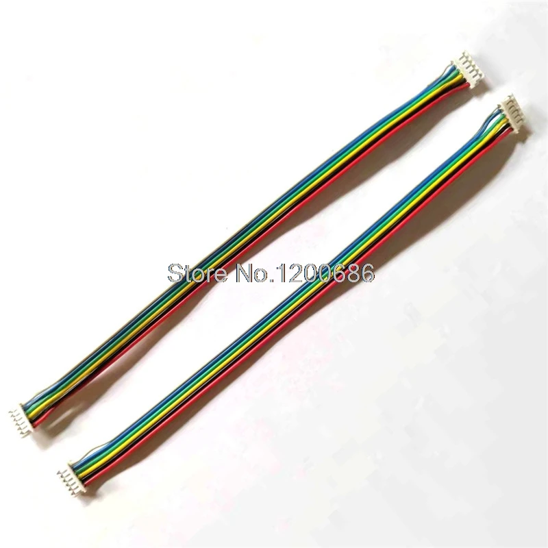 10 SETS 2P/3P/4P/5P/6 Pin 51021 Series  JST 1.25MM Female Double Connector with Wire 150MM ribbon cable 28 AWG JST1.25