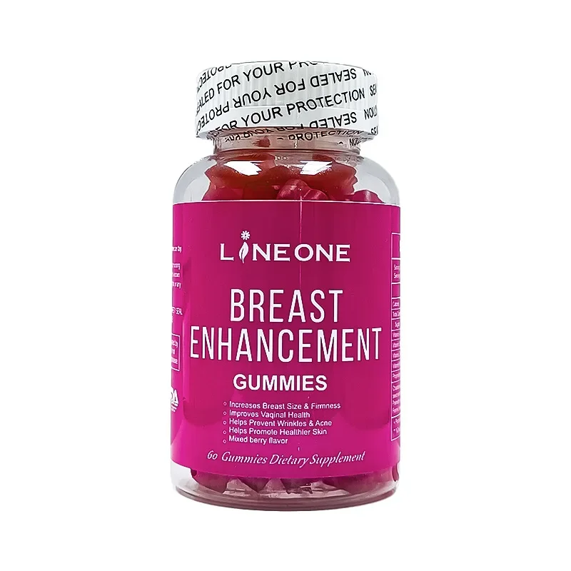 1 bottle of breast gummies to boost immunity promote fat metabolism beautify the skin provide health food