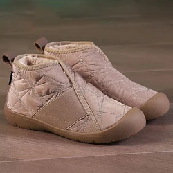 Boots Woman Snow 2025 Trend Woman Shoes Slip On Shoes Women Plus Size Platform Ankle Boots New Boots For Women Botas Mujer