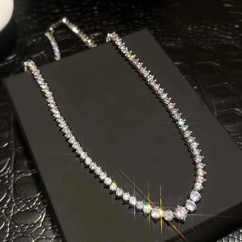 Thumbnail 2 - #26 Compare Moissanite Necklaces Before You Buy