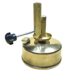 Brass Alcohol Lamp Blow Burner Torch Alcohol Lab Equipment Heating