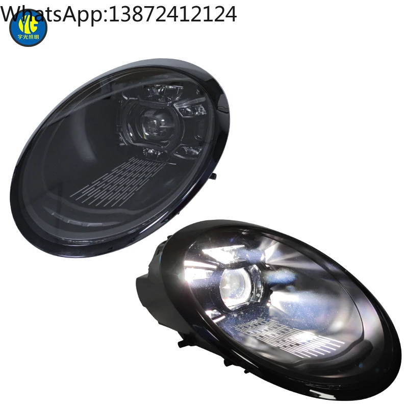 

YU GUANG for Porsche 911 2005-2008 2012 Head Light Upgrade Matrix Style LED Headlight Head Lamp LED Front Light Headlamp