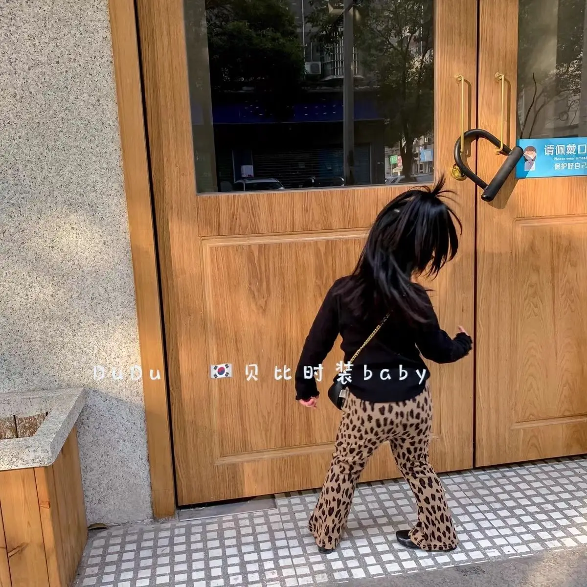 Herbst-Winter Mädchen Koreanischer Stil Fleece-Gefütterte Schlaghose Dehnbare Warme Lange Hose Kinder Weich Bequem Lässig Trend Kinder – Detail 17