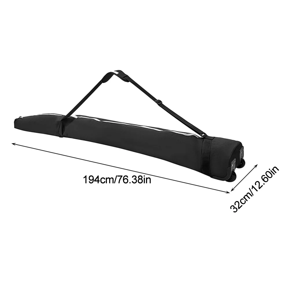 متجر النقل على الجليد حقيبة يصل إلى 194 سنتيمتر مقاومة للخدش على الجليد غطاء 600D أكسفورد مقاوم للماء لقفازات نظارات على الجليد