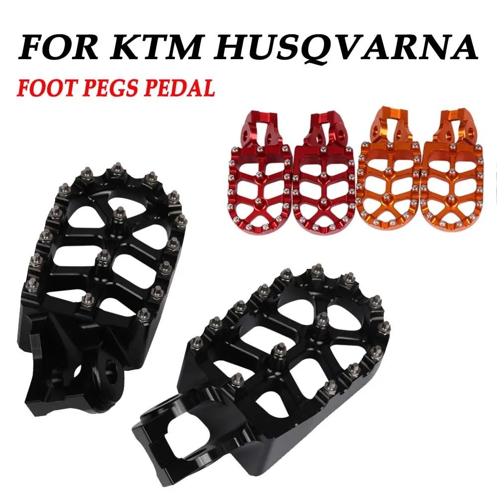 Footrest Footpegs Foot Pegs Pedal For KTM SX SXF EXC EXCF XC XCF X-CF XCW EXC-F 125 250 300 - 500 501 TX FX TE FE TC FC FS 85