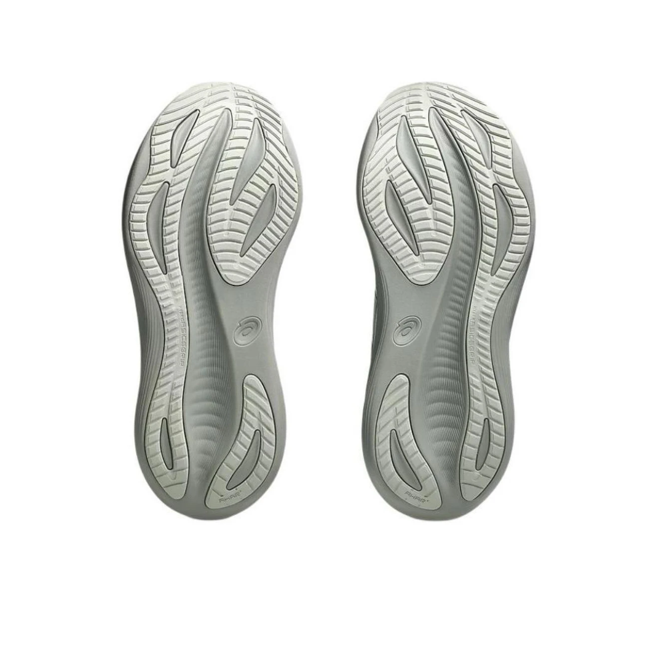 حذاء الجري Asics Gel-Nimbus 27 للتحكم في الهواء الطلق وتجريد الصدمات ومقاوم للانزلاق ومقاوم للاهتراء للرجال والنساء باللون الرمادي #6