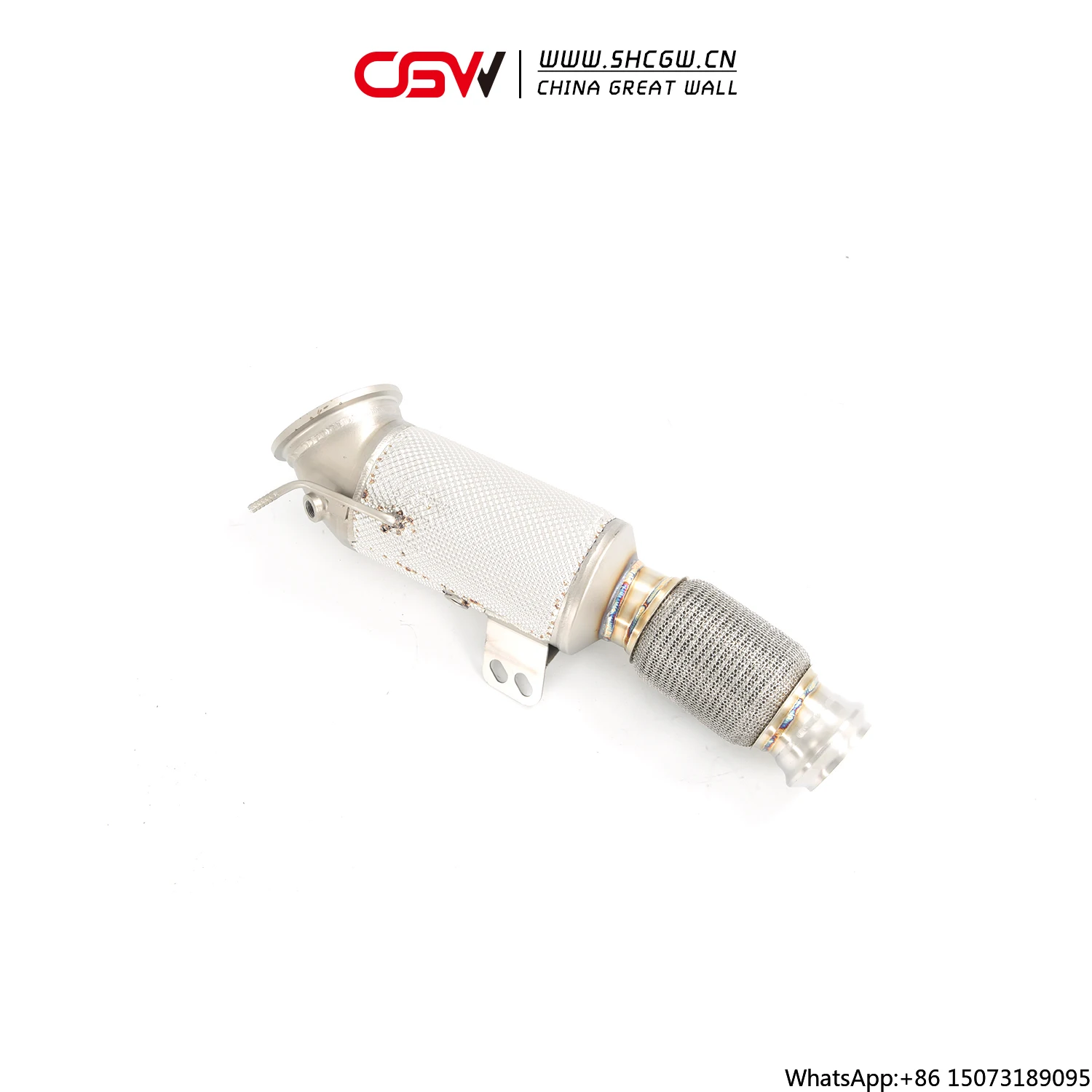 CGW Best Price Performance Sound Exhaust Euro 6  Catted Downpipe for 540 B58 G30 G38