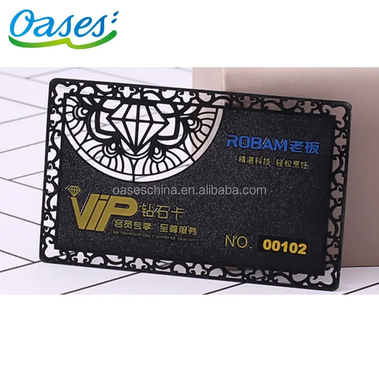 Customized query 2025 New Arrival Personalization Shape Design Black Metal VIP Business Card with Custom Luxurious Gold Logo Car