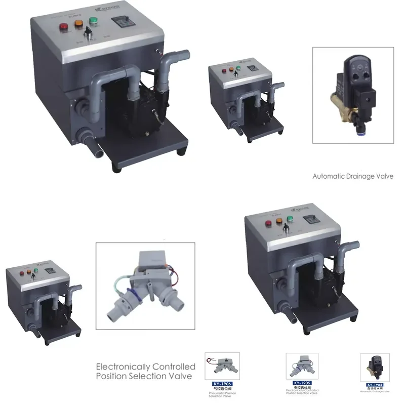 Dental Suction Device for One Four Position Dental Chair German Frequency Conversion Technology Intelligent Programming Metal