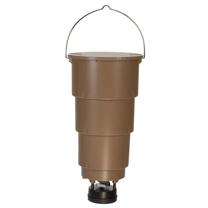 

5-Gallon All-In-One Hanging Broadcast Deer Feeder with Adjustable Timer, MFG-13074