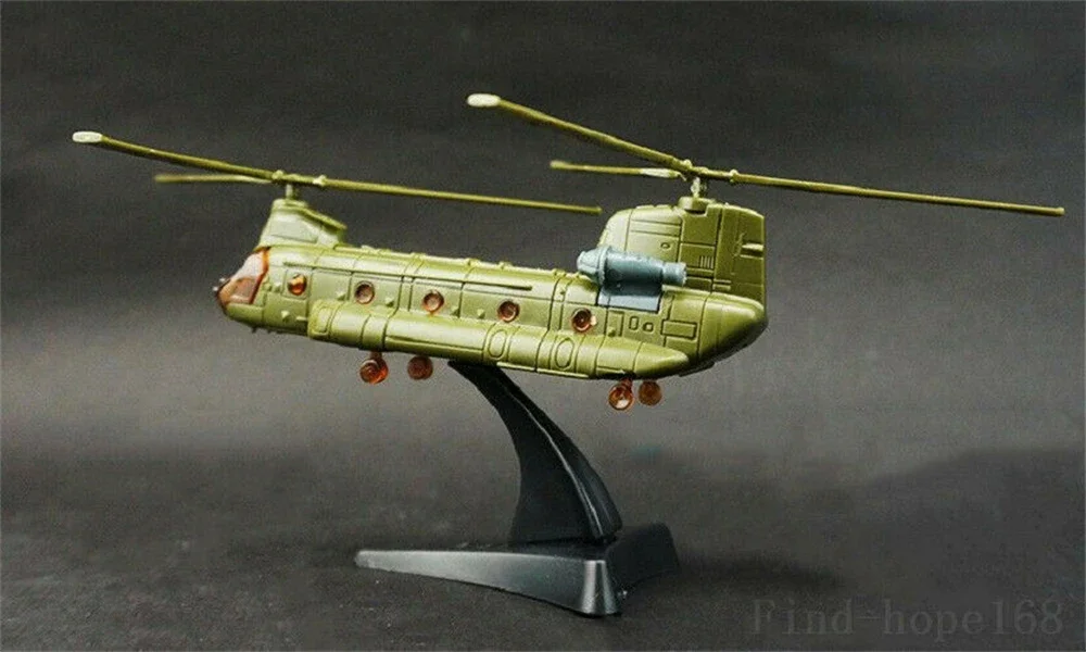 Mini Puzzle Toys US Military Chinook CH-47 Helicopter Airplane Assembly Model Puzzle Building Mini Plastic Military Model