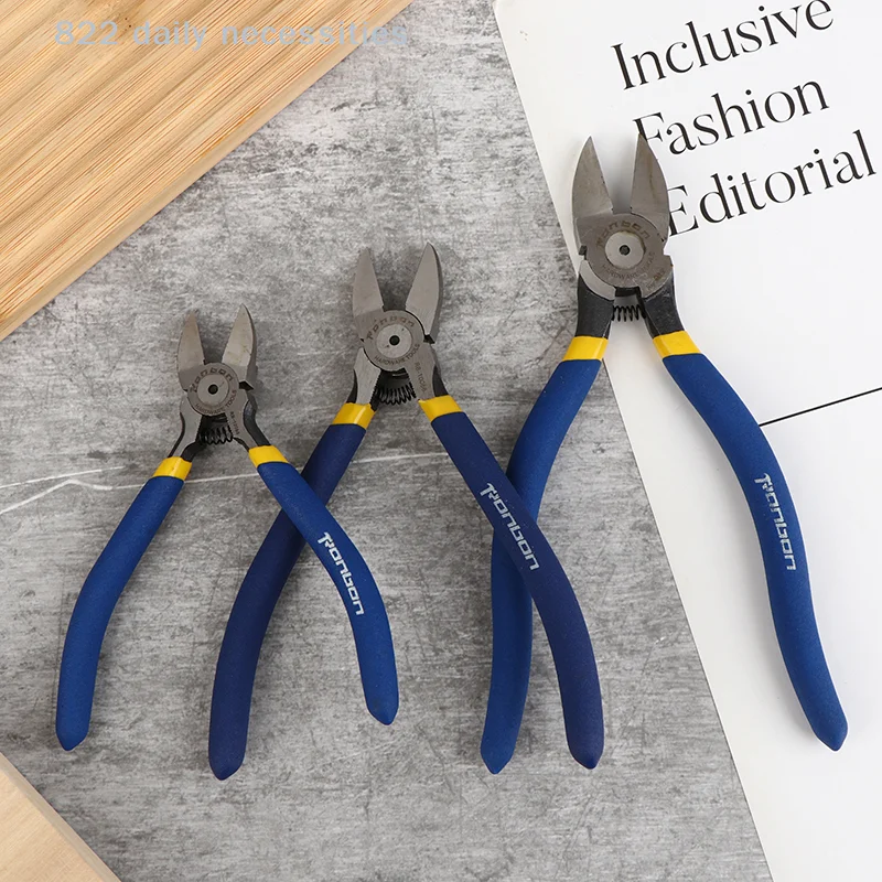 

convenient5/6/8 Inch Professional Cutting Pliers Wire Side Cutter Cable Burrs Nipper Electricians DIY Repair Hand Tools