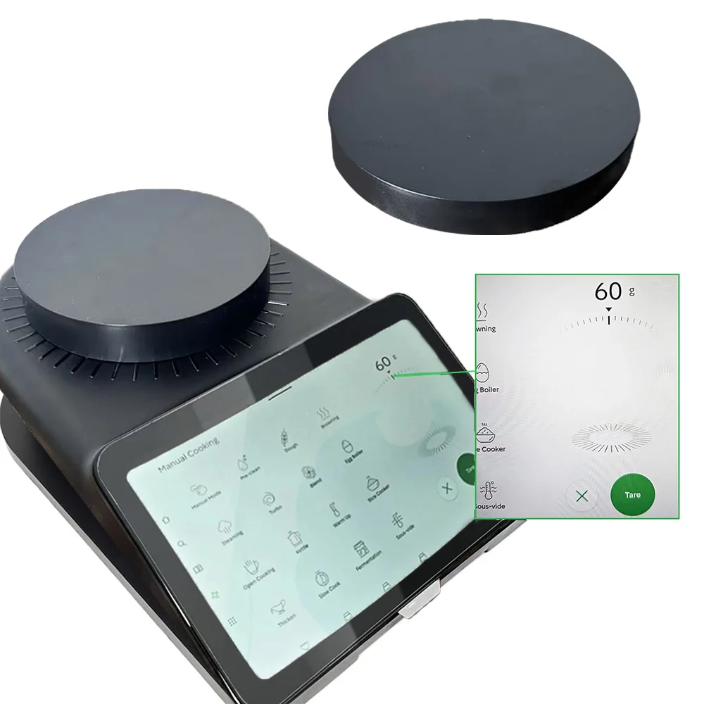 1 funda de silicona compatible con Thermomix TM7 para protección de la báscula, tapa protectora que mantiene la zona de pesaje limpia, accesorios de cocina