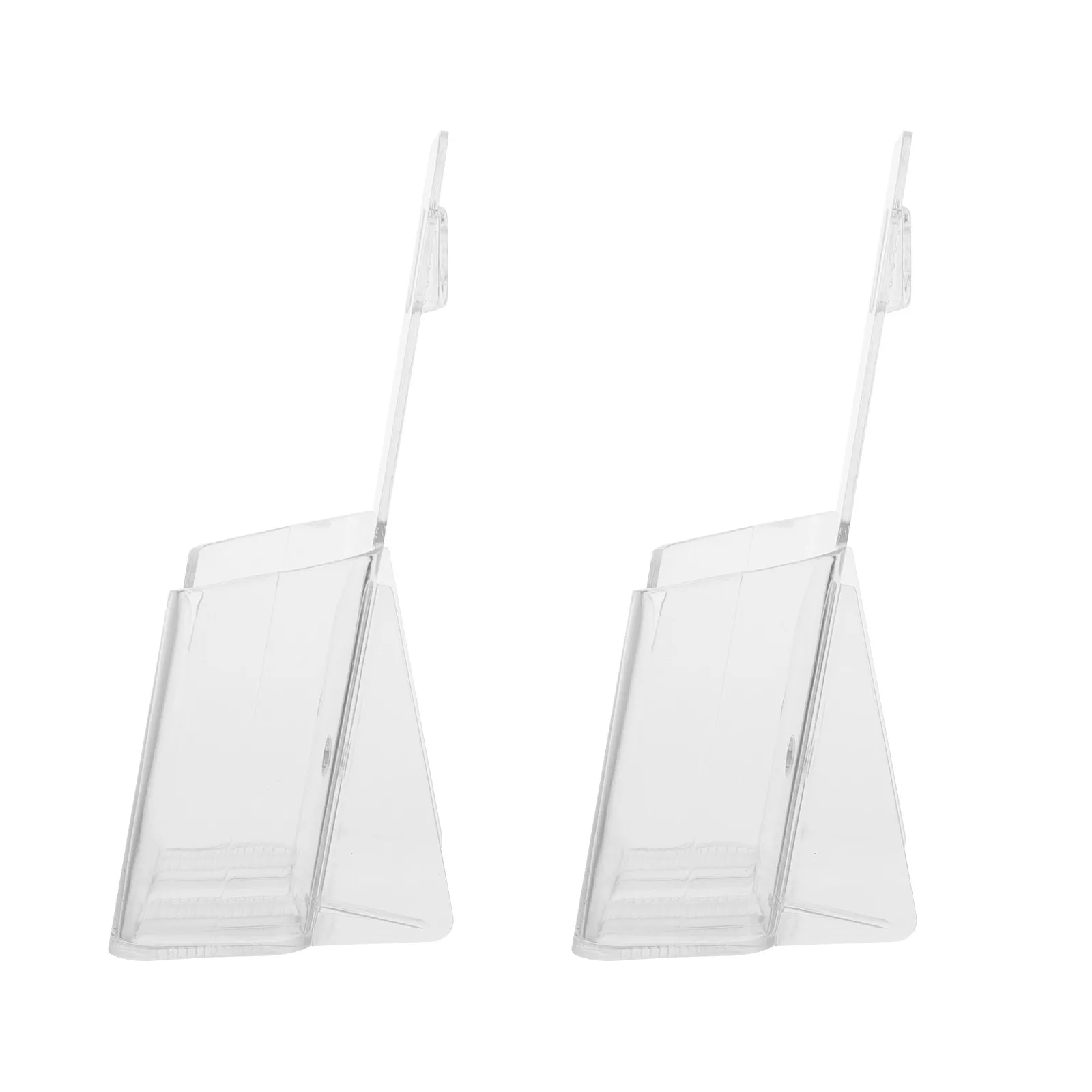 

2 шт. офисных подвесных акриловых органайзеров для документов, прозрачные настенные контейнеры для хранения файлов